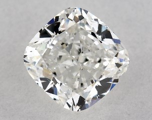 GIA 0.80 Carat H-VS2 Ideal Cut Cushion Modified Diamond